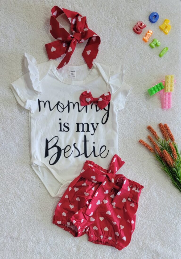 3 Pcs Suit | Baby Girl