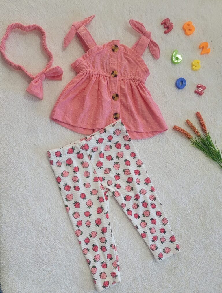 3 Pcs Suit | Baby Girl
