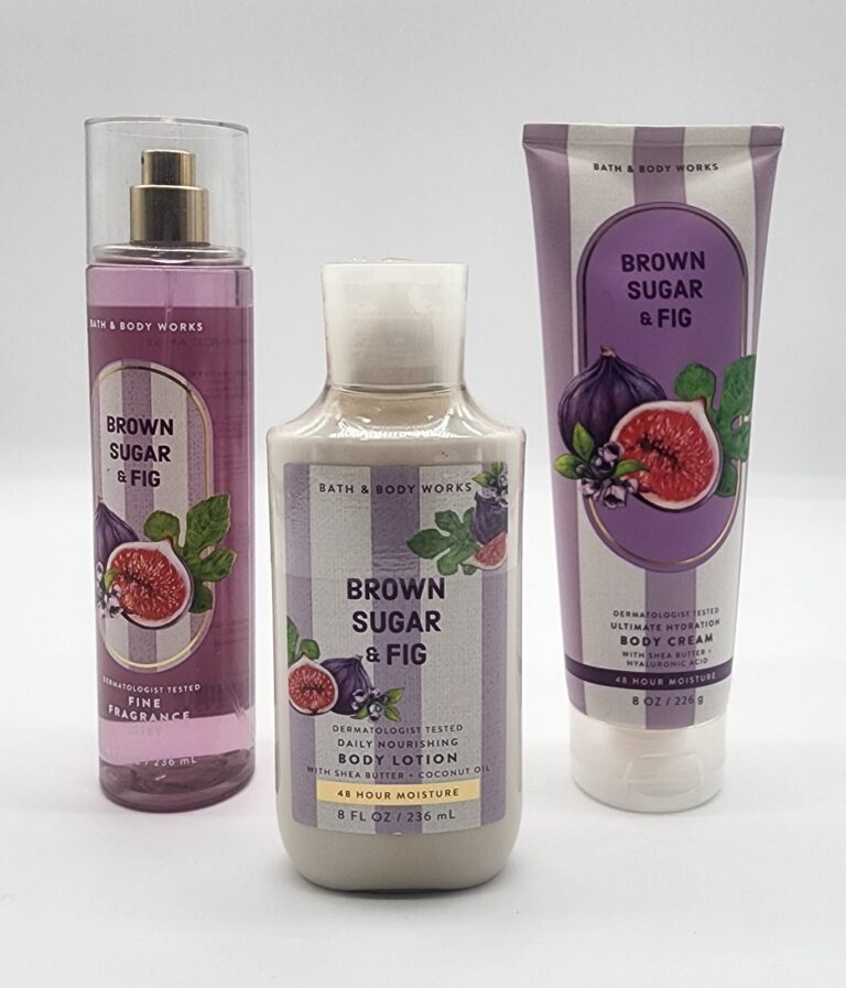 Brown Sugar & Fig – 3 Pcs Set | Bath & Body Works