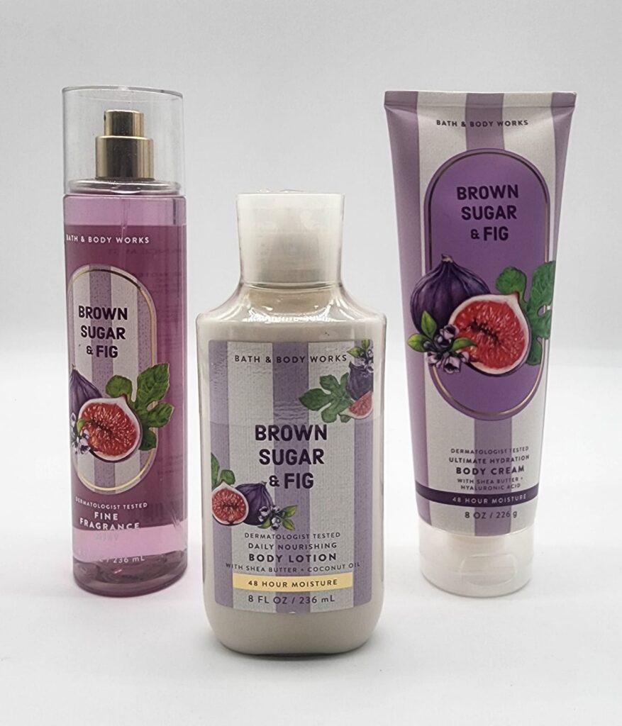 Brown Sugar & Fig – 3 Pcs Set | Bath & Body Works